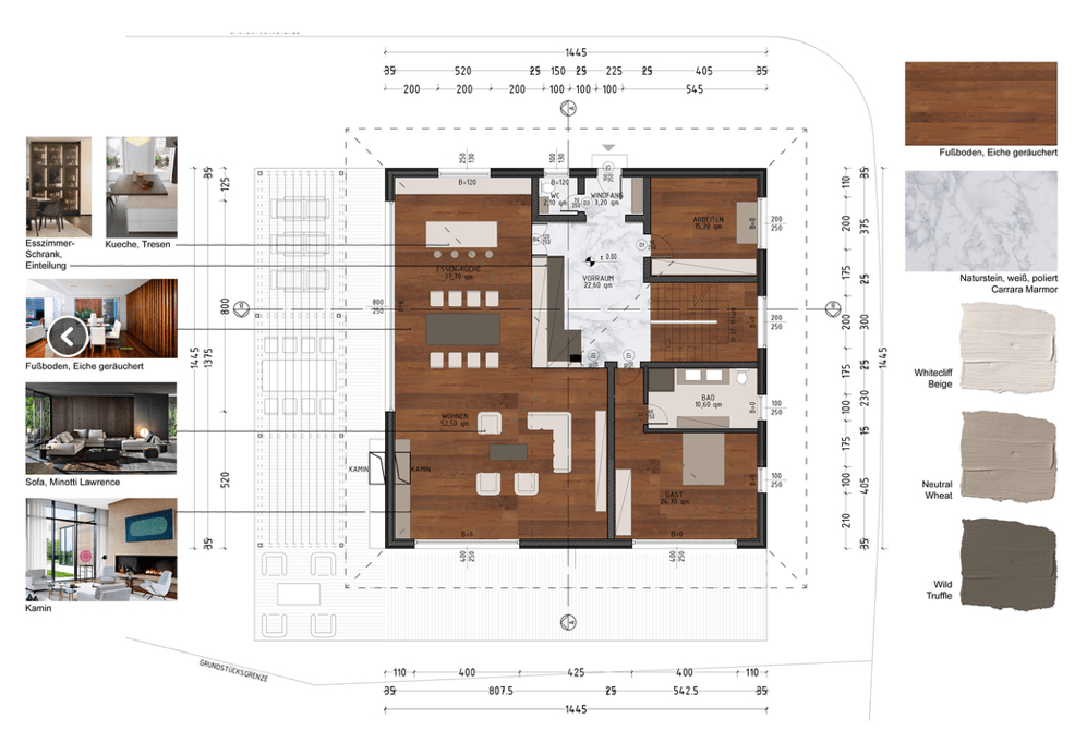 Individuell vom Architekten geplant - Innenarchitektur eines Massivholzhauses Innenarchitektur eines Massivholzhauses - individuelle und umweltfreundlich wohnen