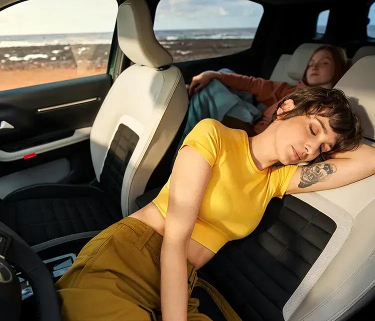 Toute la technologie Citroën Confort dans la Nouvelle ë-C3 Photo Intérieur de la Nouvelle Citroën ë-C3