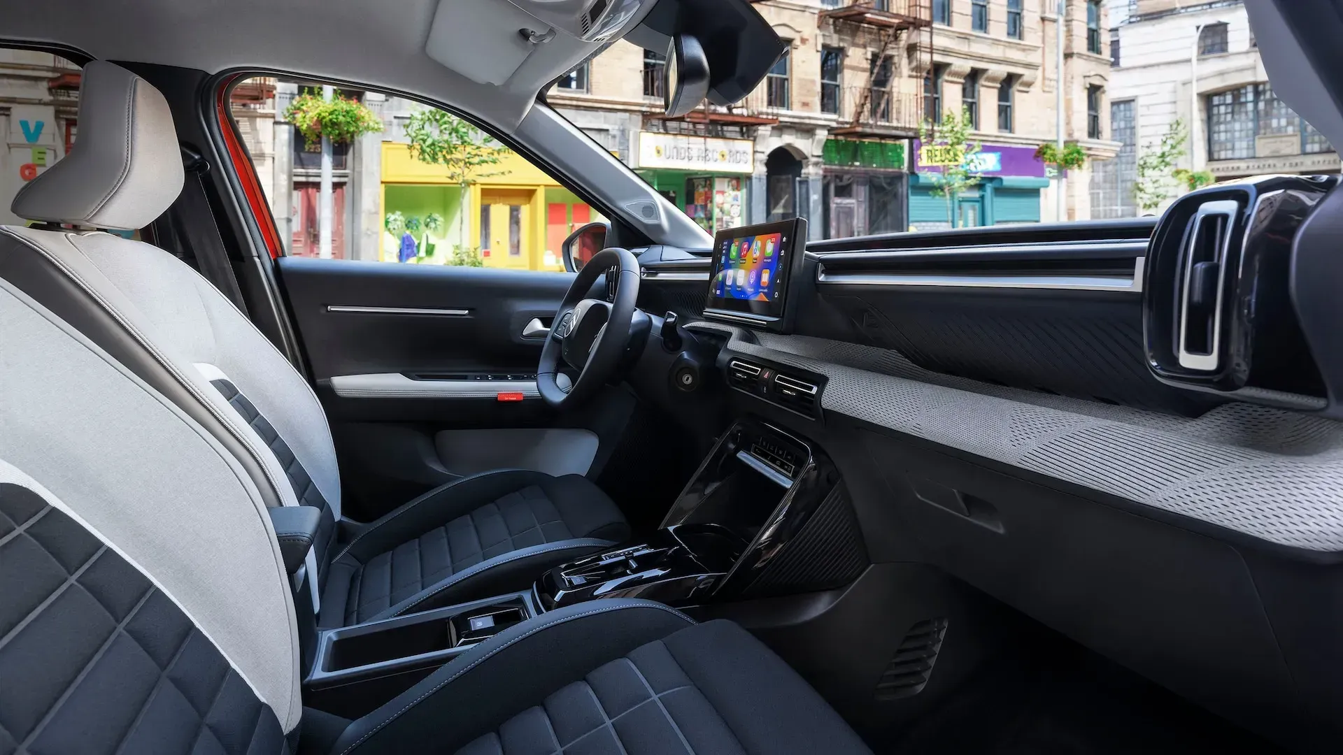Toute la technologie Citroën Confort dans la Nouvelle ë-C3 Photo Intérieur de la Nouvelle Citroën ë-C3
