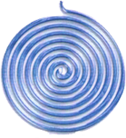 Craniosakrale Spirale Spirale als Symbol der spiralen Kräfte in der Craniosakral Therapie oder der craniosakrale Biodynamik