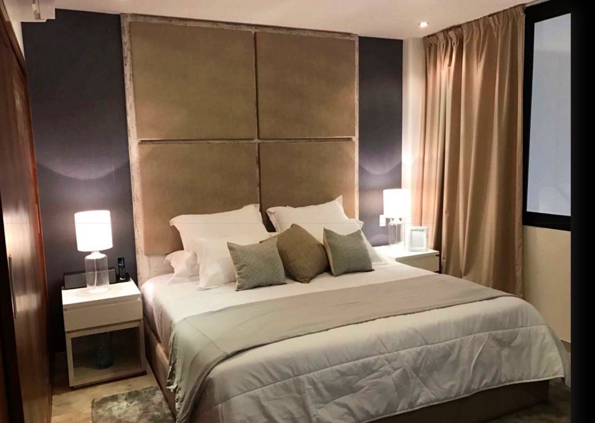 dormitorio apartamento lujo