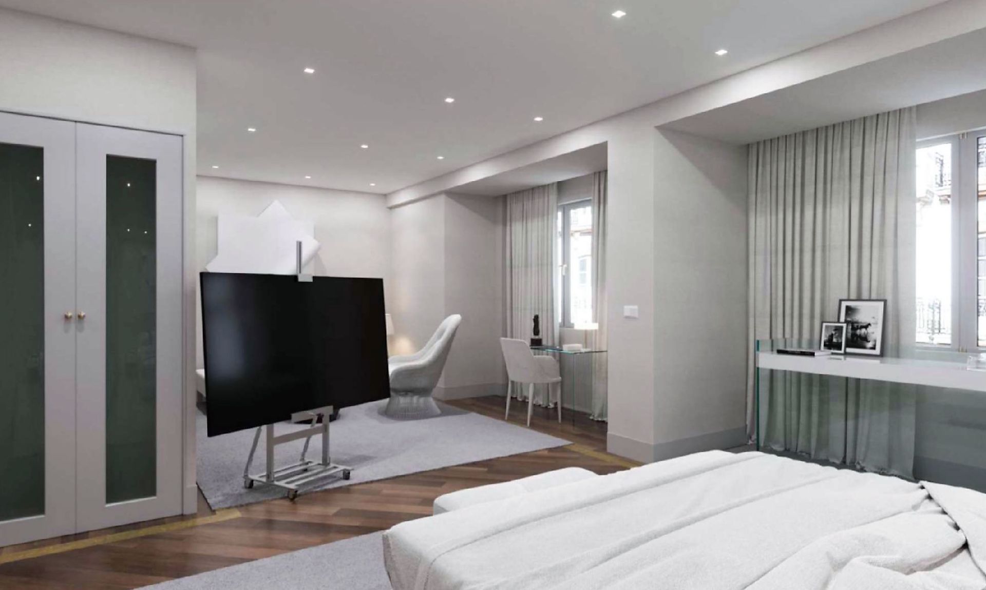 dormitorio apartamento lujo