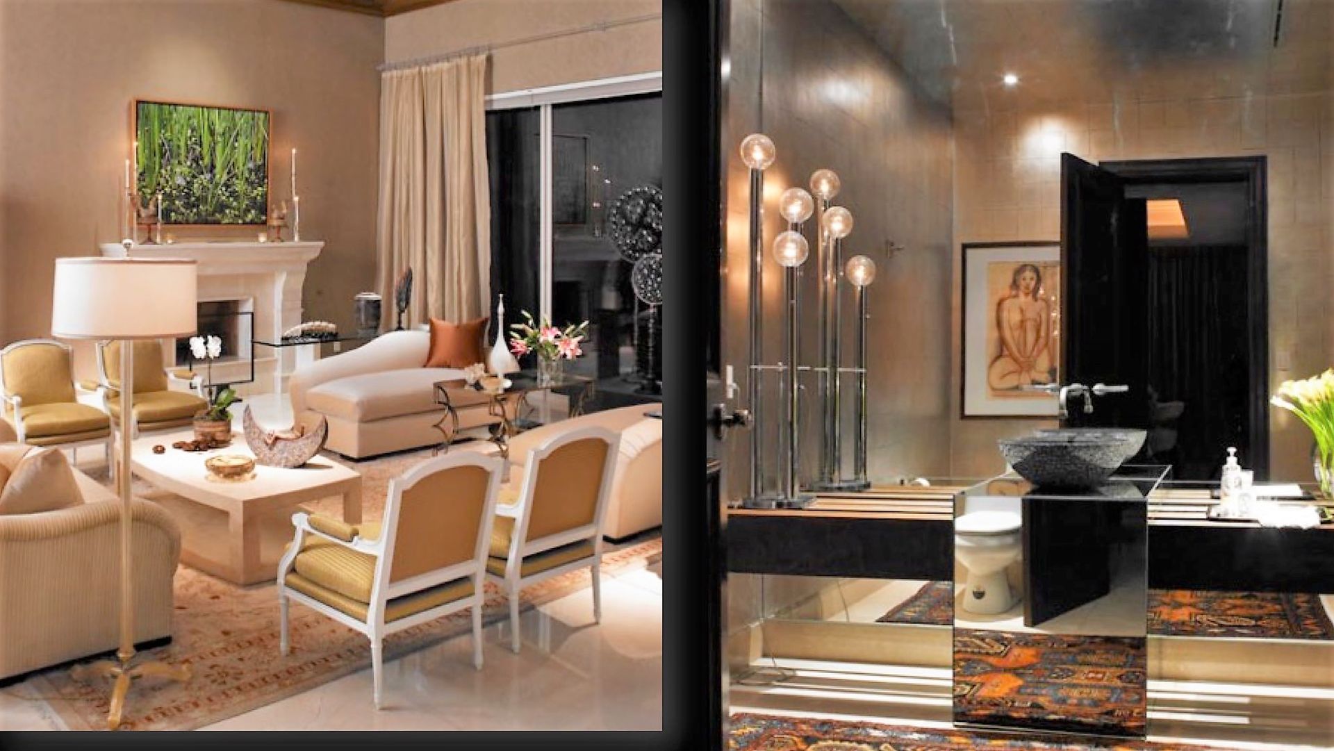 Antes y después, Reforma Apartamento salon