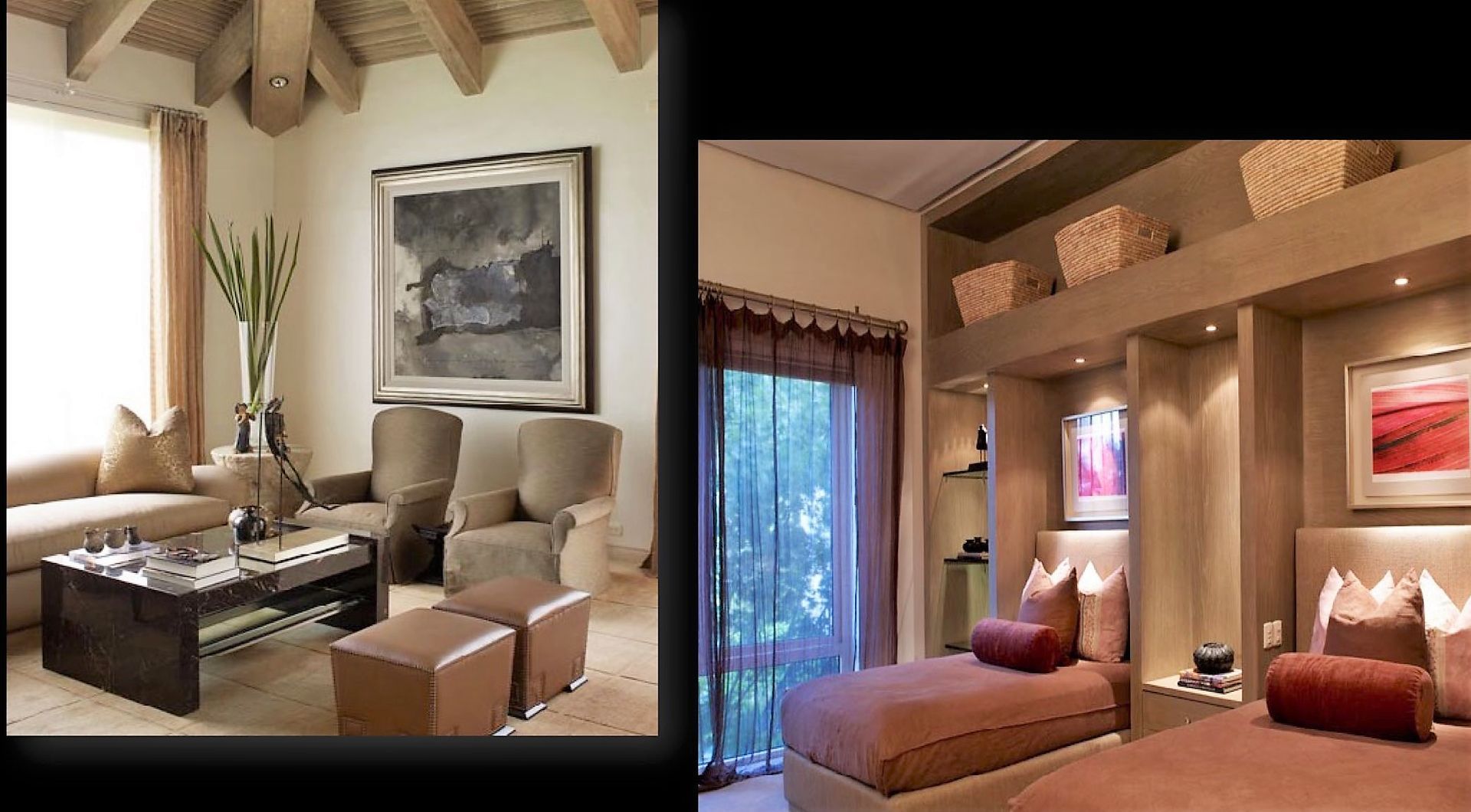 Antes y después, Reforma Apartamento salon
