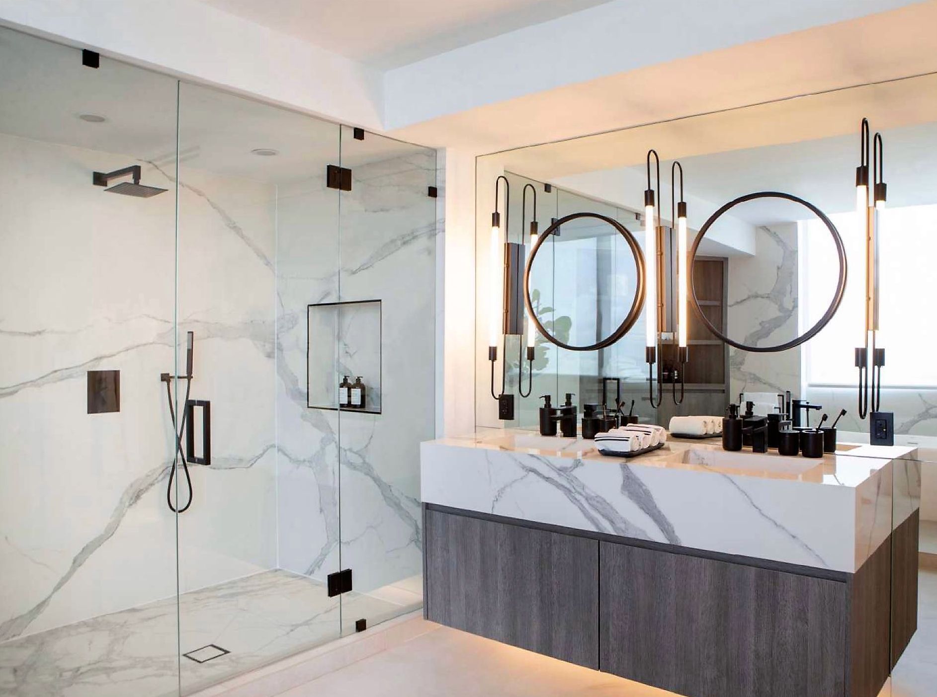 baño apartamento de luxo