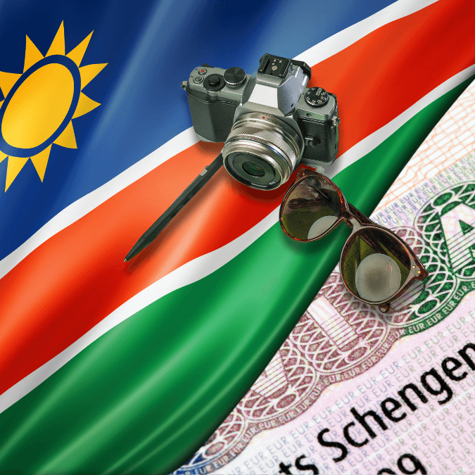 Skorpion und Dornen Namibia