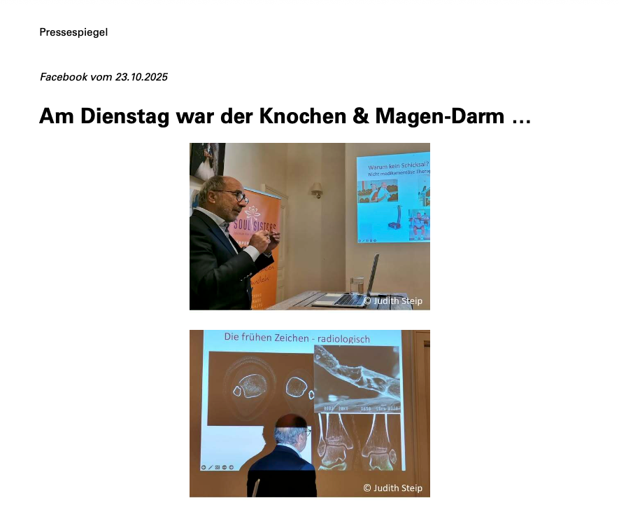 Prof. H. Resch Soul Café Prof. H. Resch zu Gast im Soul Café