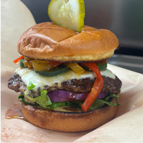 Sweet and Spicy Smashburger