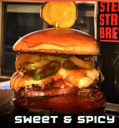 Sweet and Spicy Burger
