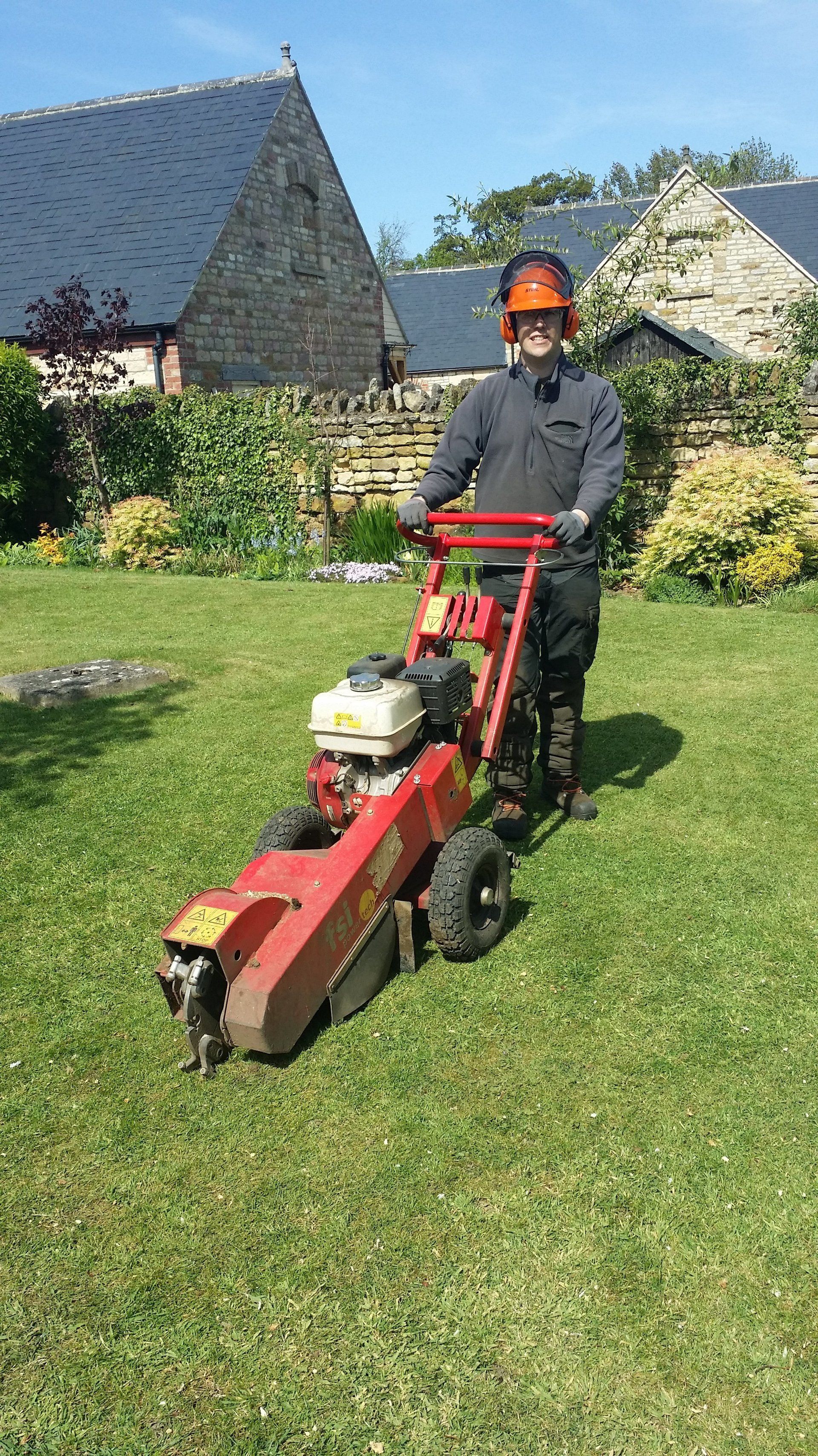 Stump Beaver as featured on BBC Radio Lincolnshire's Gardening programme
