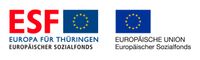 ESF-Logo Thüringen, EU-Logo