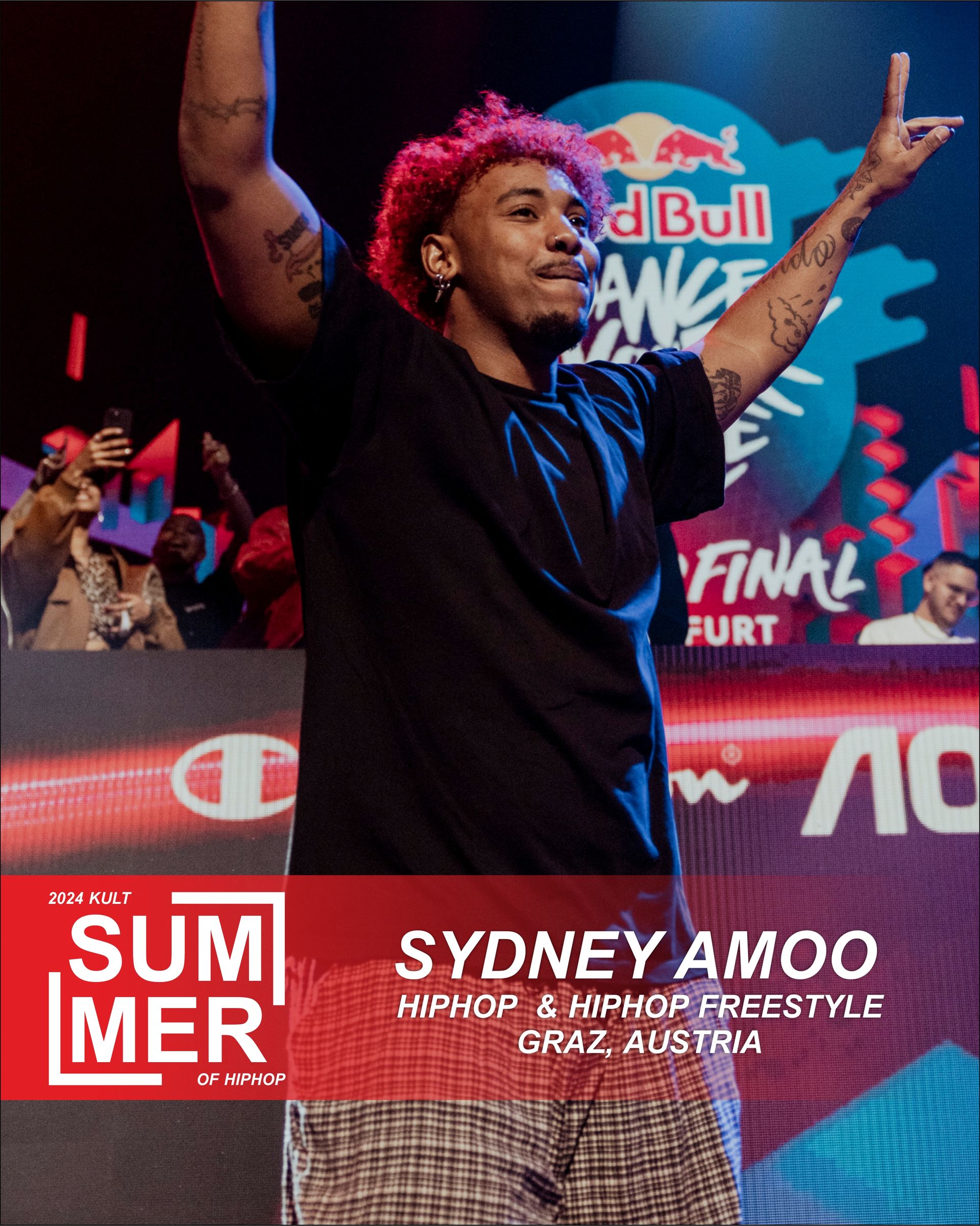 Poster HipHop Workshop Munich with Mavinga from Belgium