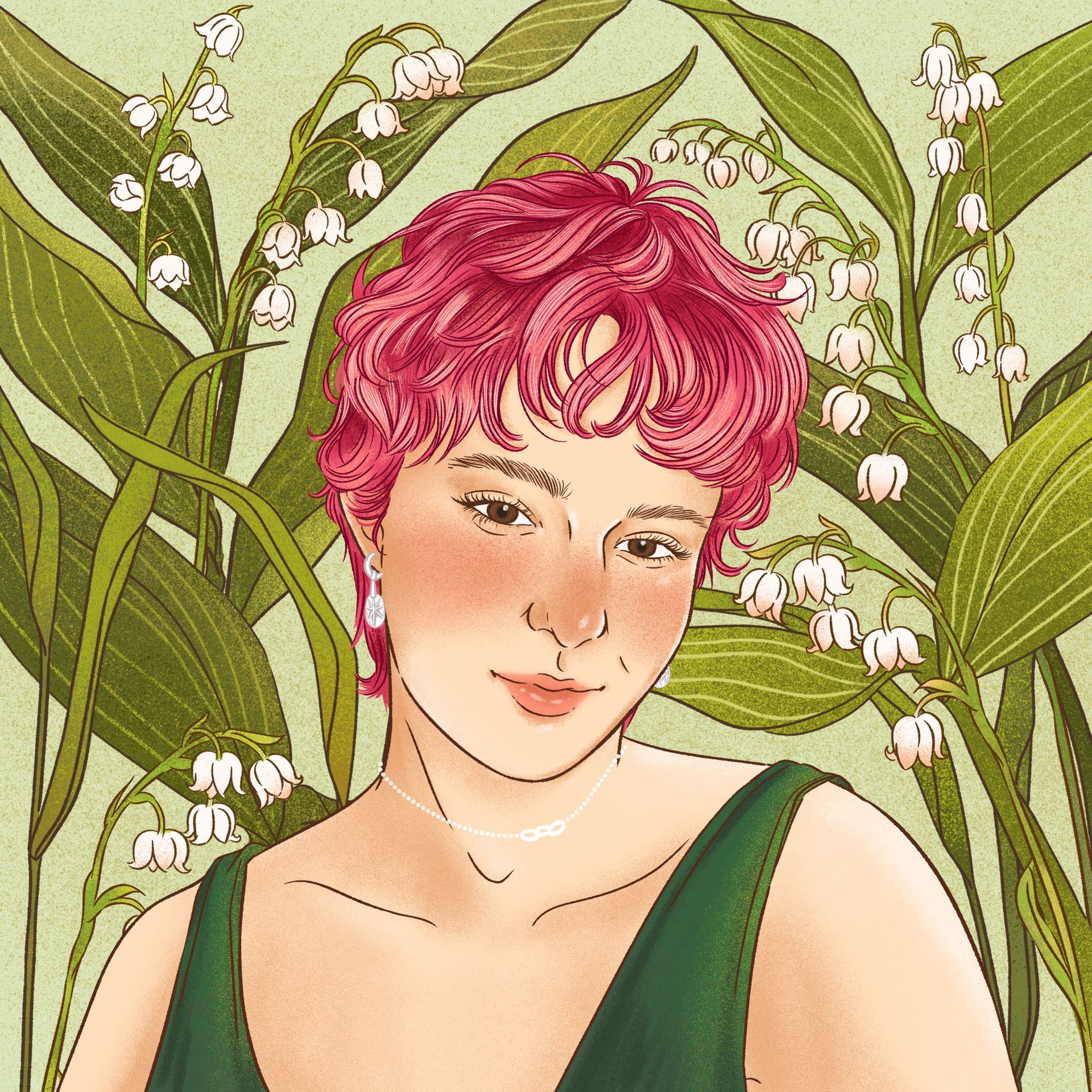 Eine Zeichnung von Talia May.