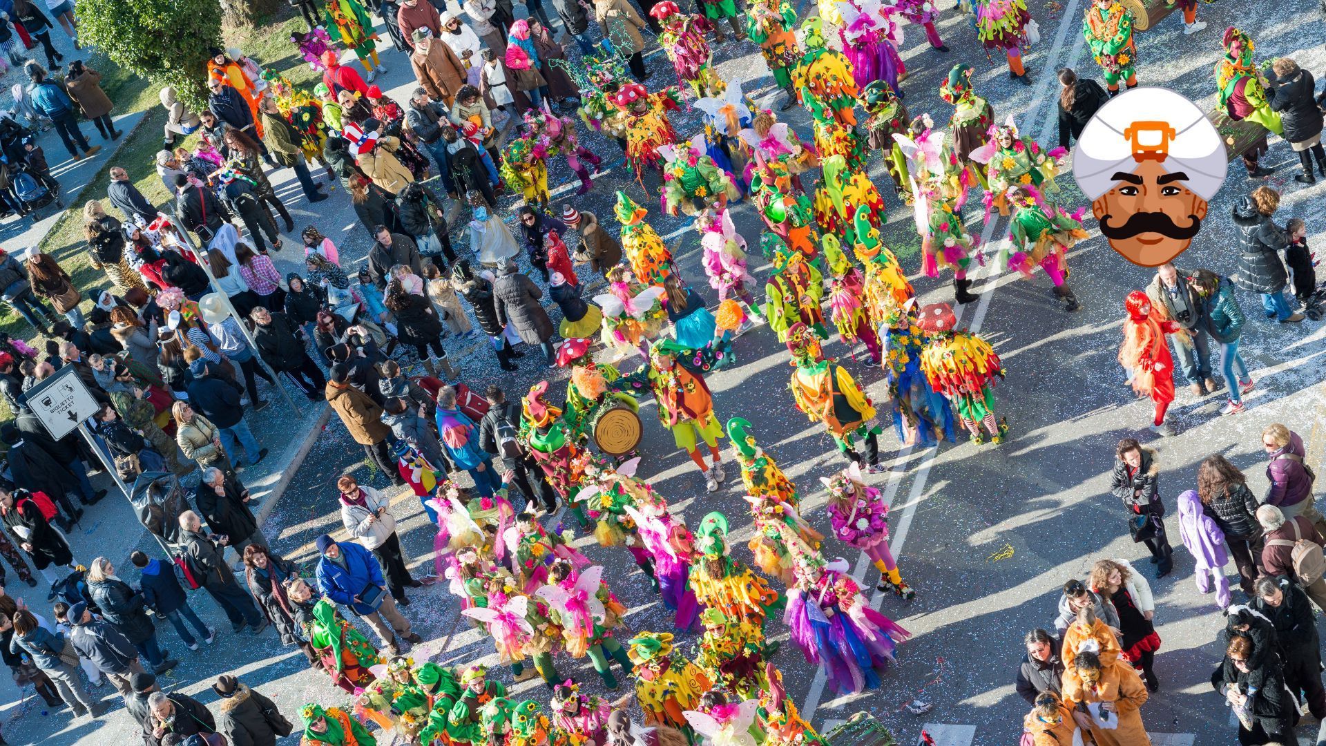 locandina mr bus carnevale viareggio