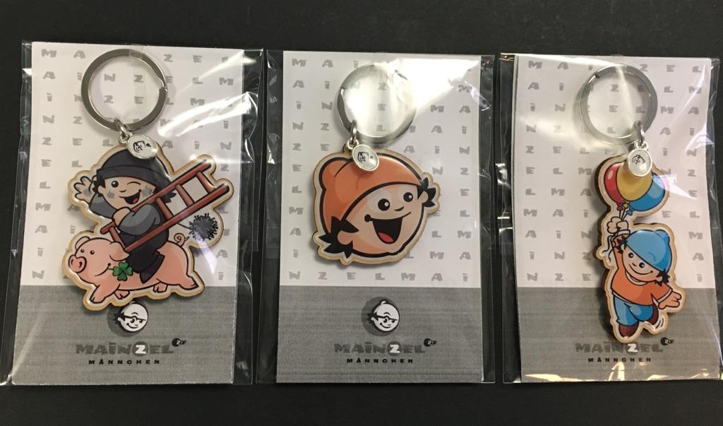 Mainzelmännchen Pin, Schlüsselkete