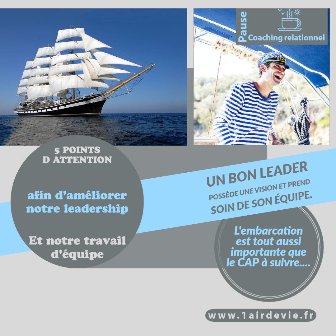 coaching d'équipe et leadership