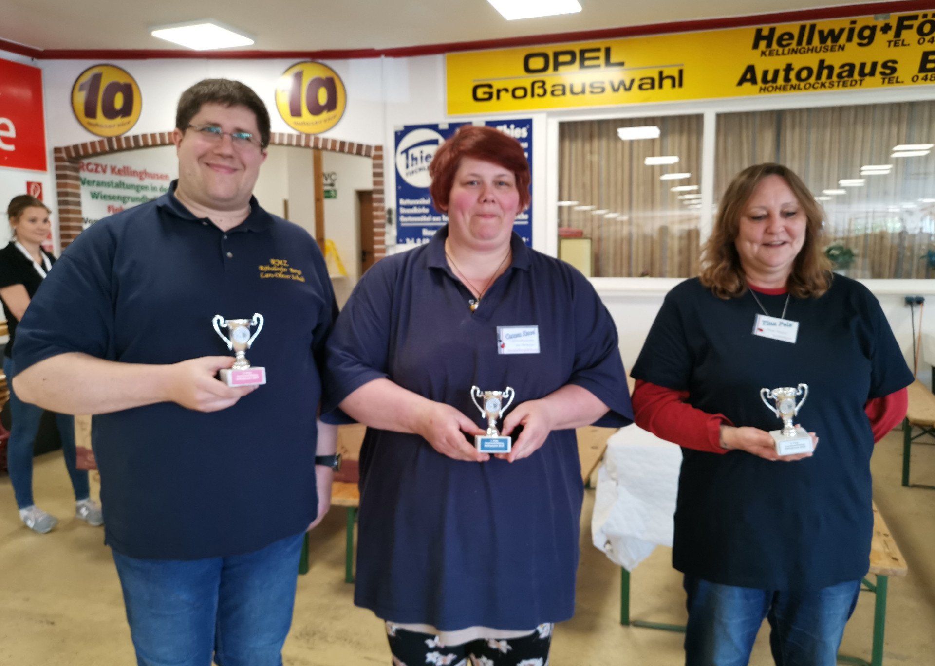 Die Aussteller der Zuschauerlieblings-Meerschweinchen