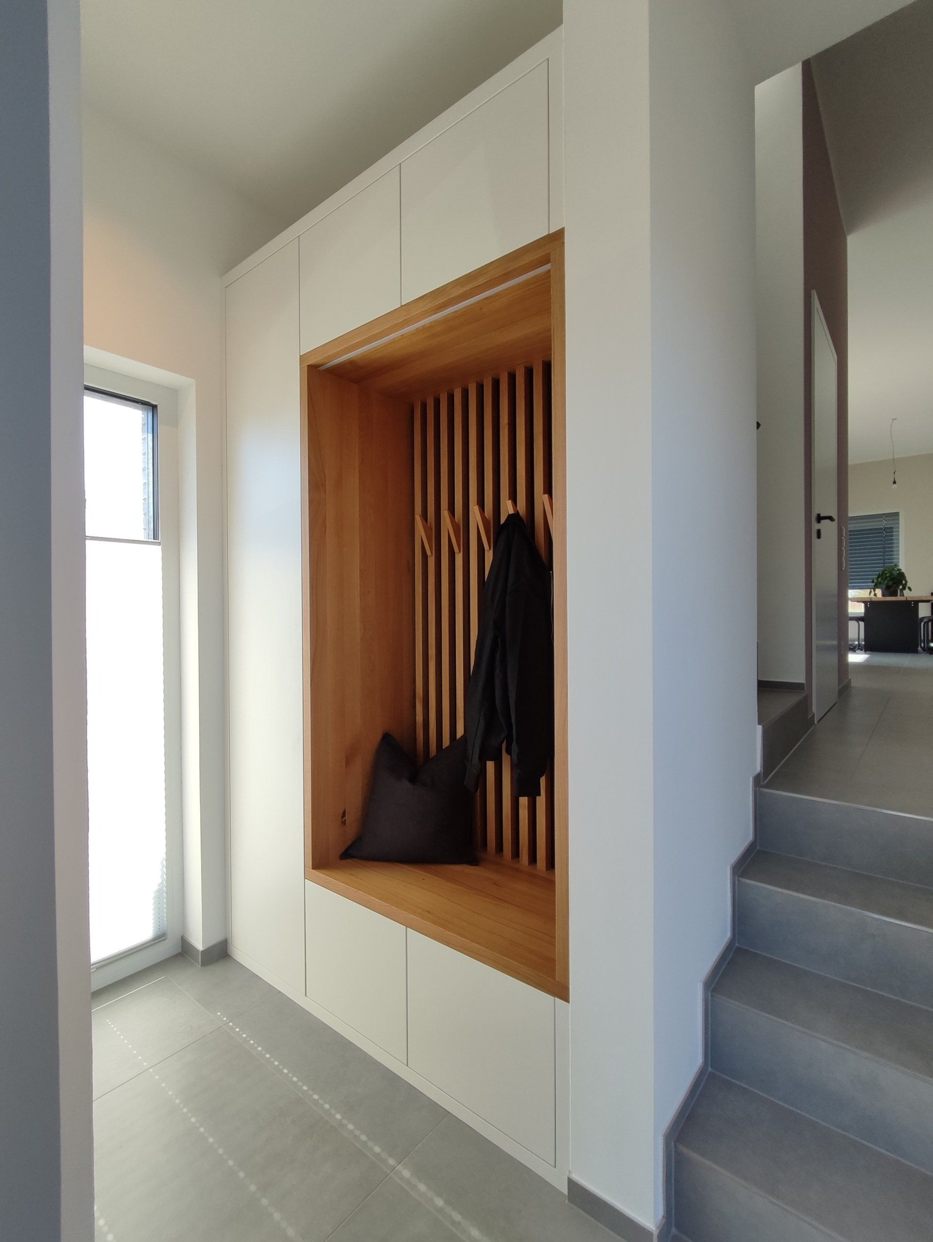 Einbauschrank schräge