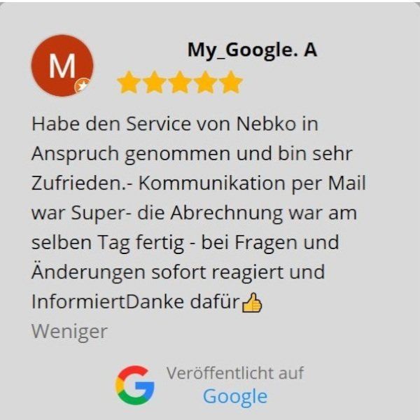 Nebenkostenabrechnungsdienst preis