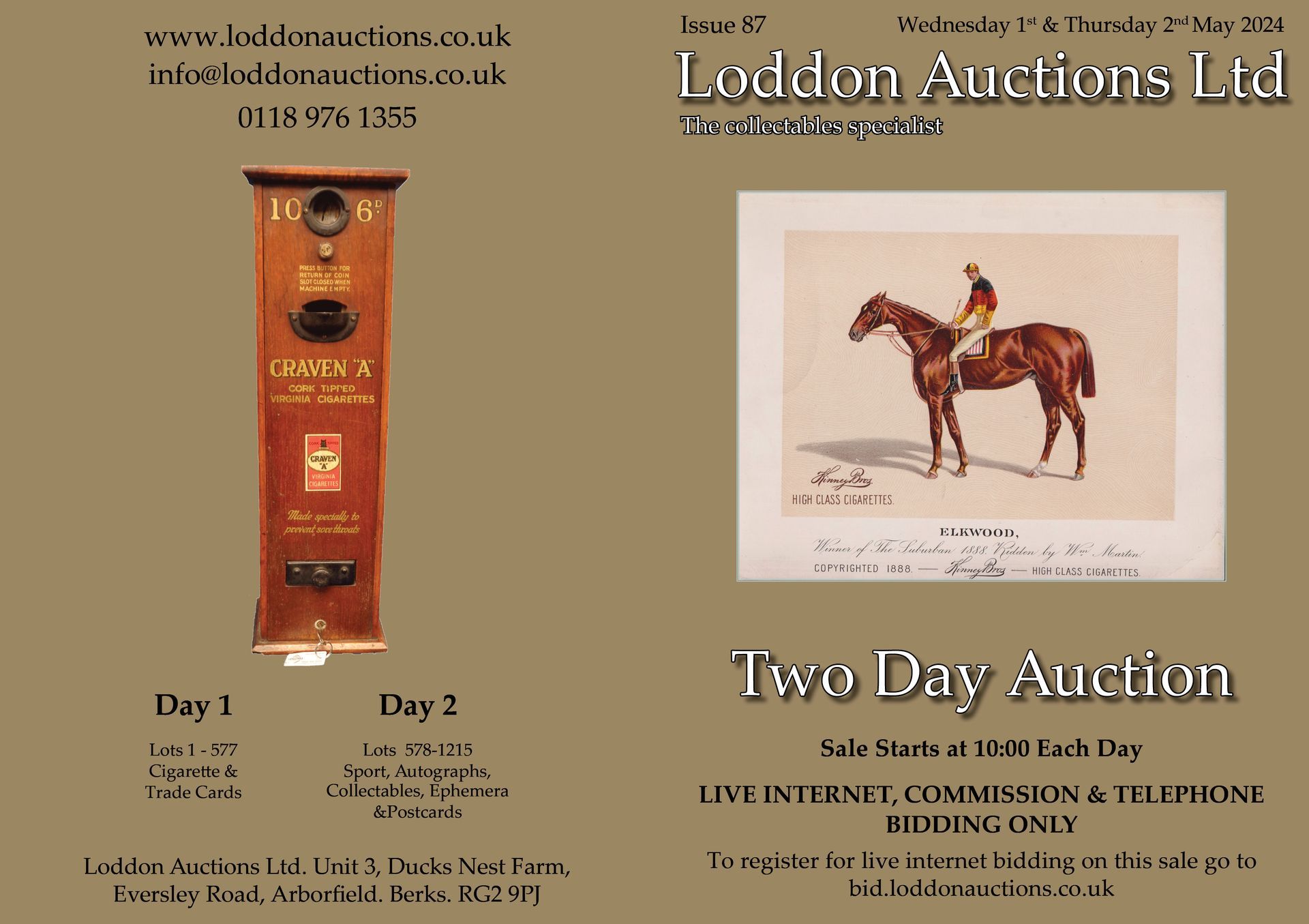 May 2024 Auction Dates