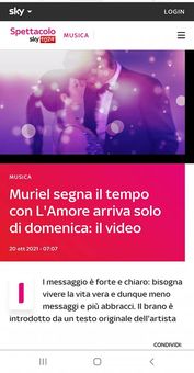 GUARDA ANTEPRIMA NAZIONALE DEL VIDEOCLIP SU SKYTG24