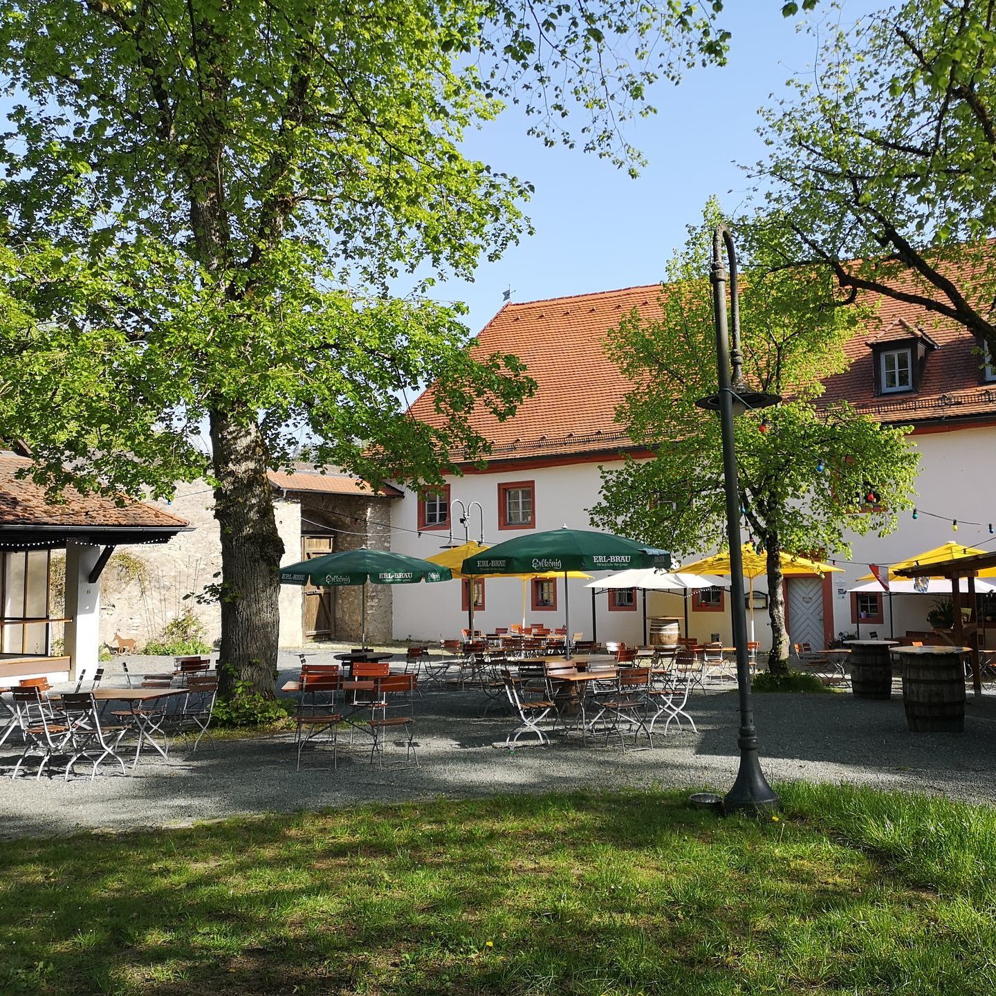 Biergarten Burgschänke Waischenfeld