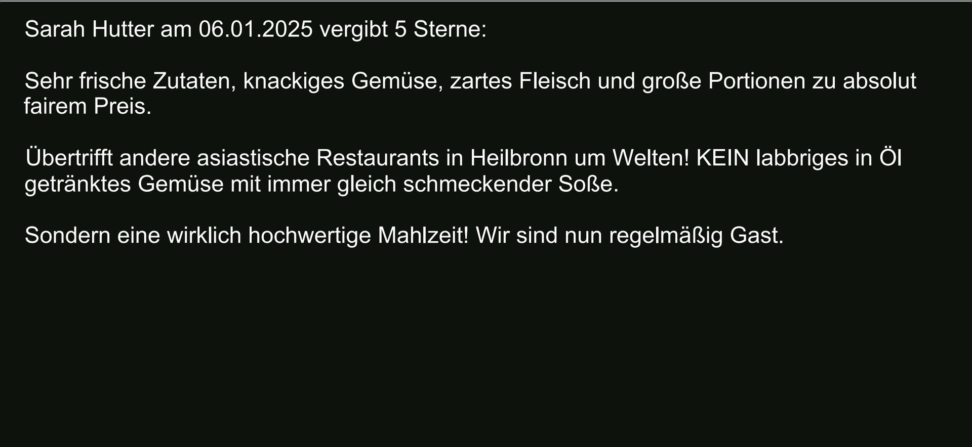 Bewertung 1