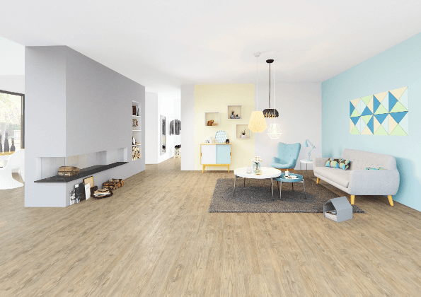 Design- & Vinylböden im Wohnzimmer