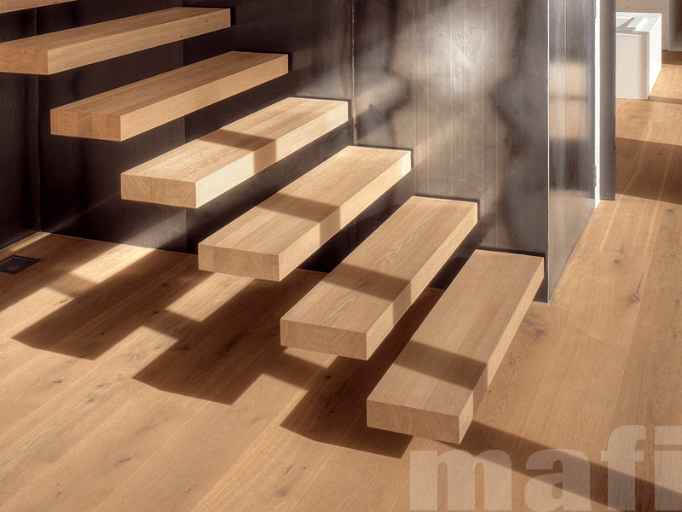 Echtholzparkett Treppe