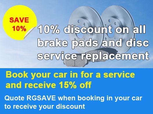 Save on Brake Pads and Disc 