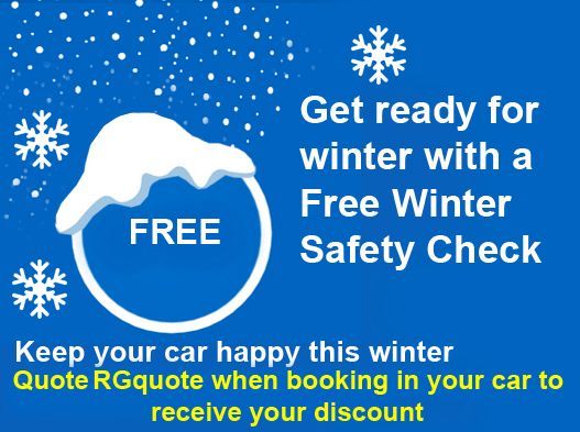Keep your car happy this winter FREE winter safety check