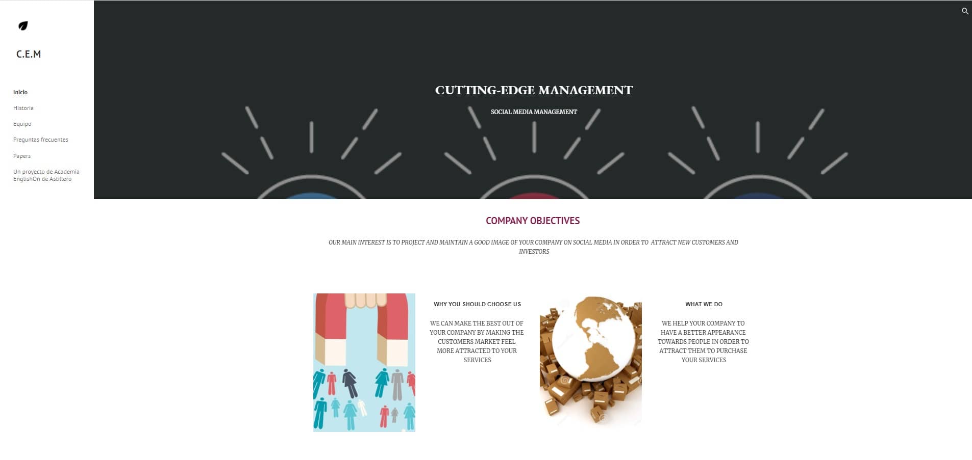 Ejemplo_proyecto_simulacion_empresarial_Cutting Edge Management