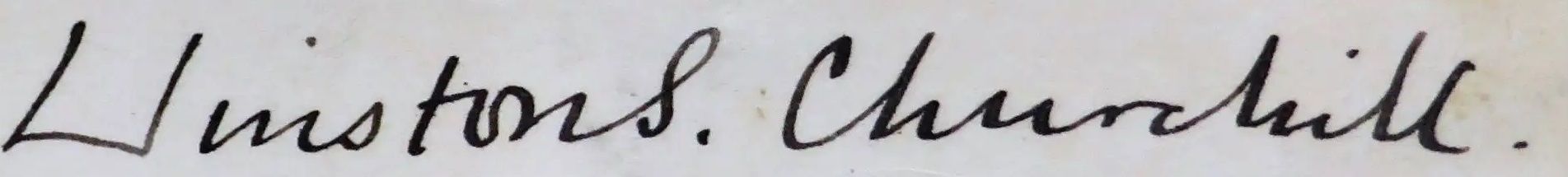 Firma-de-Winston-Churchill