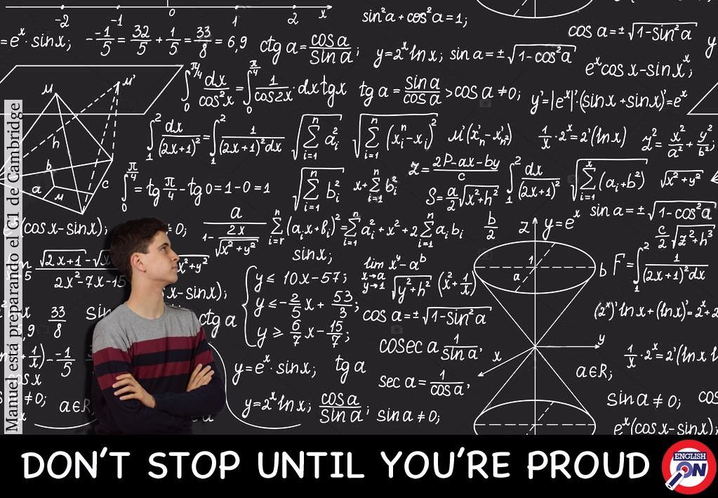 Meme motivador de Academia English On de Astillero