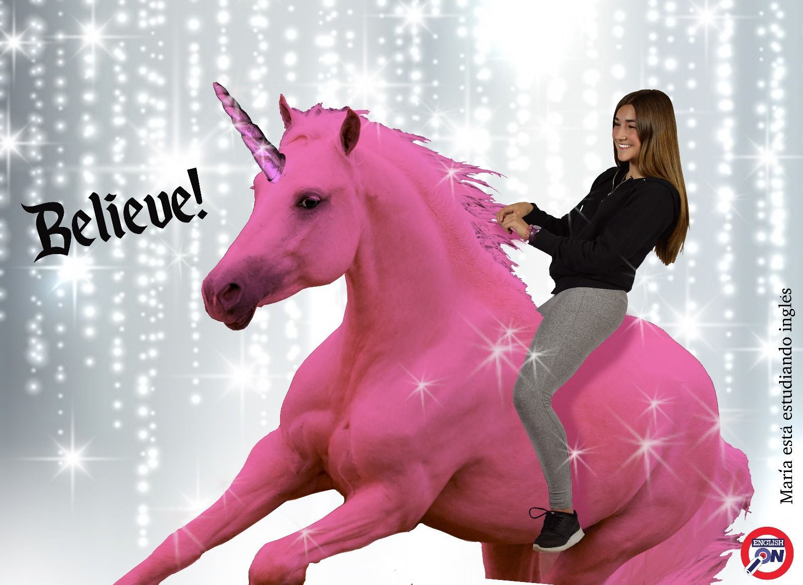 Meme motivador de Academia English On de Astillero