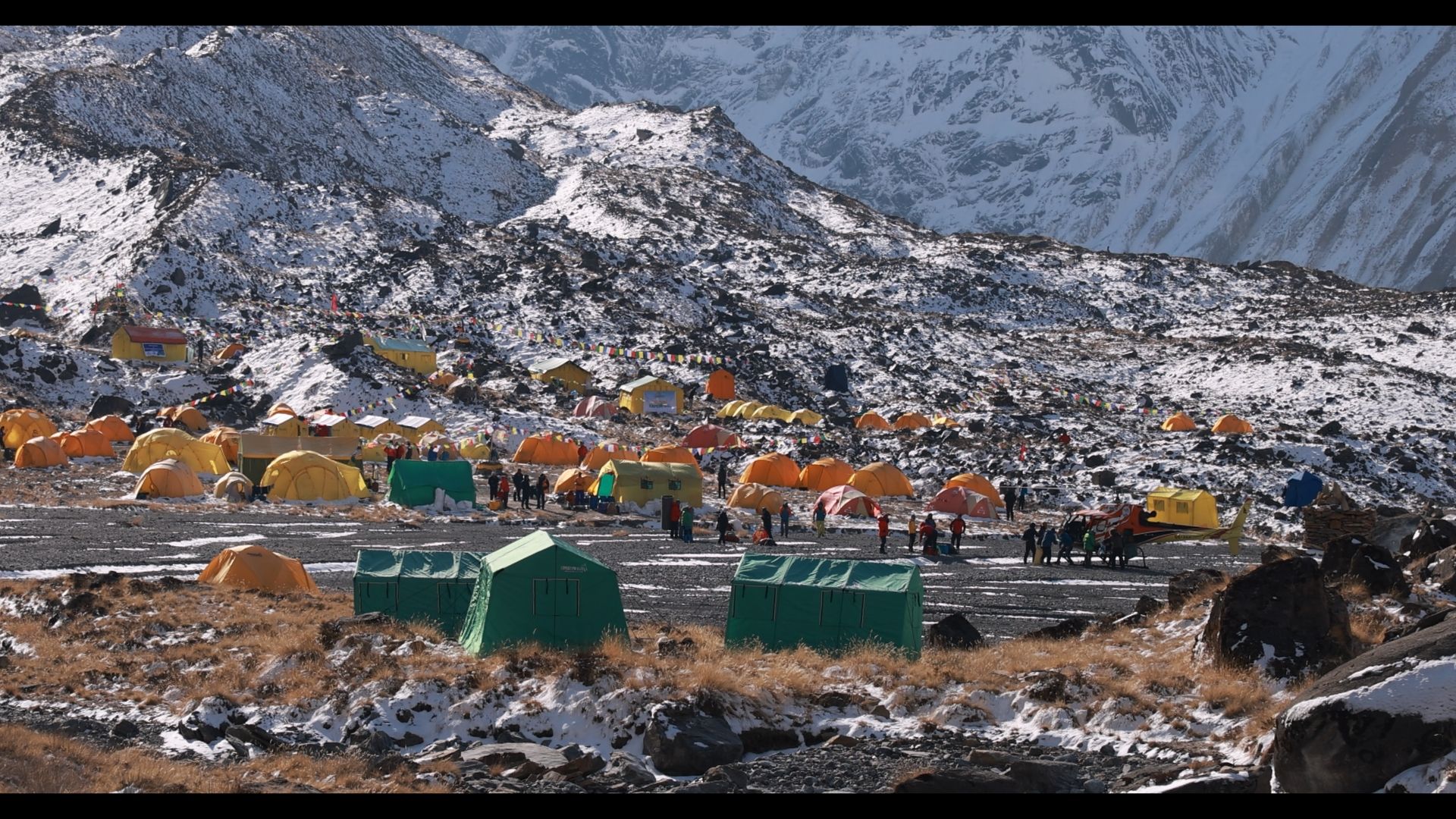 camp de base everest en partage
