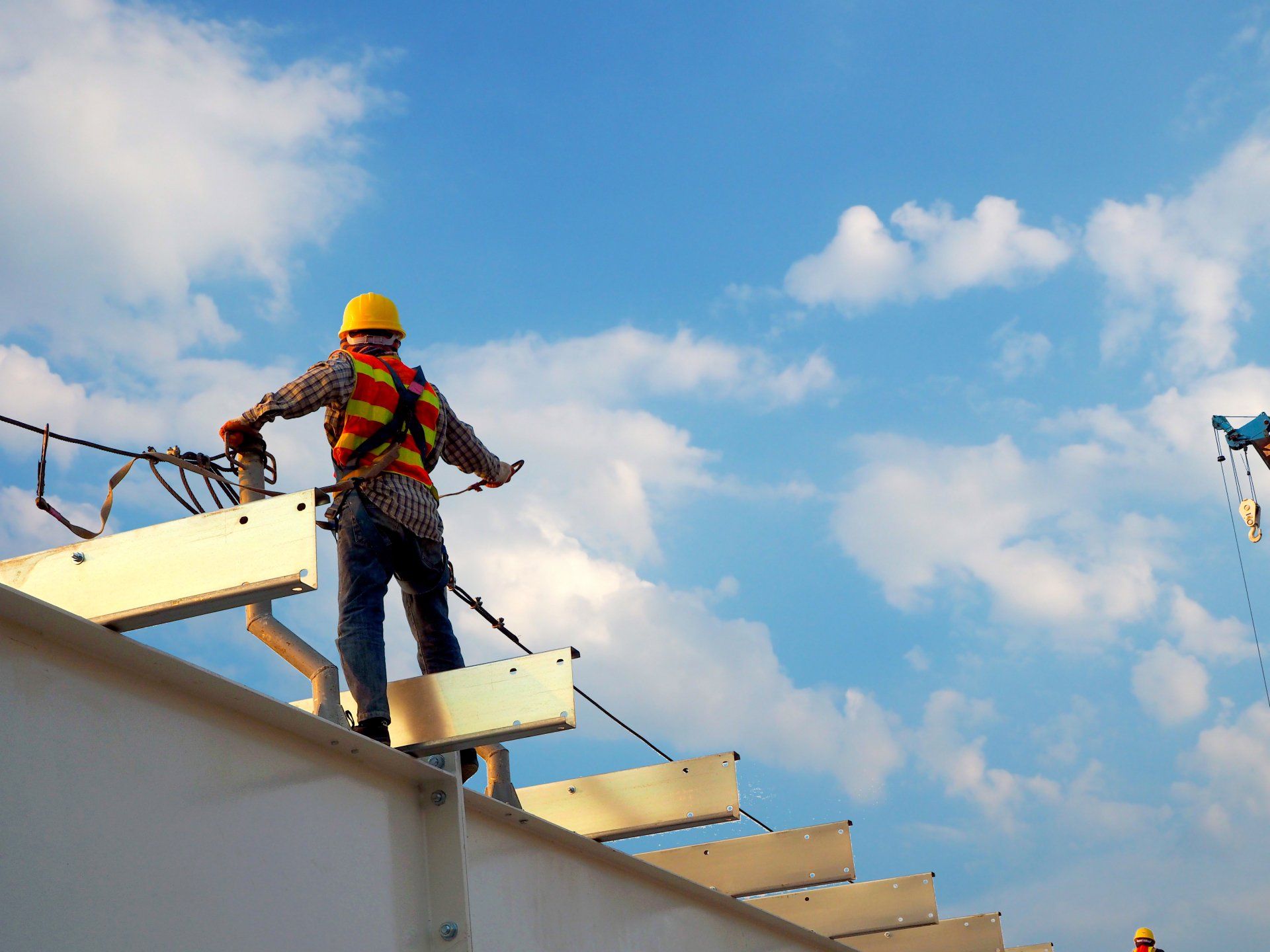 chute de hauteur professionnels btp