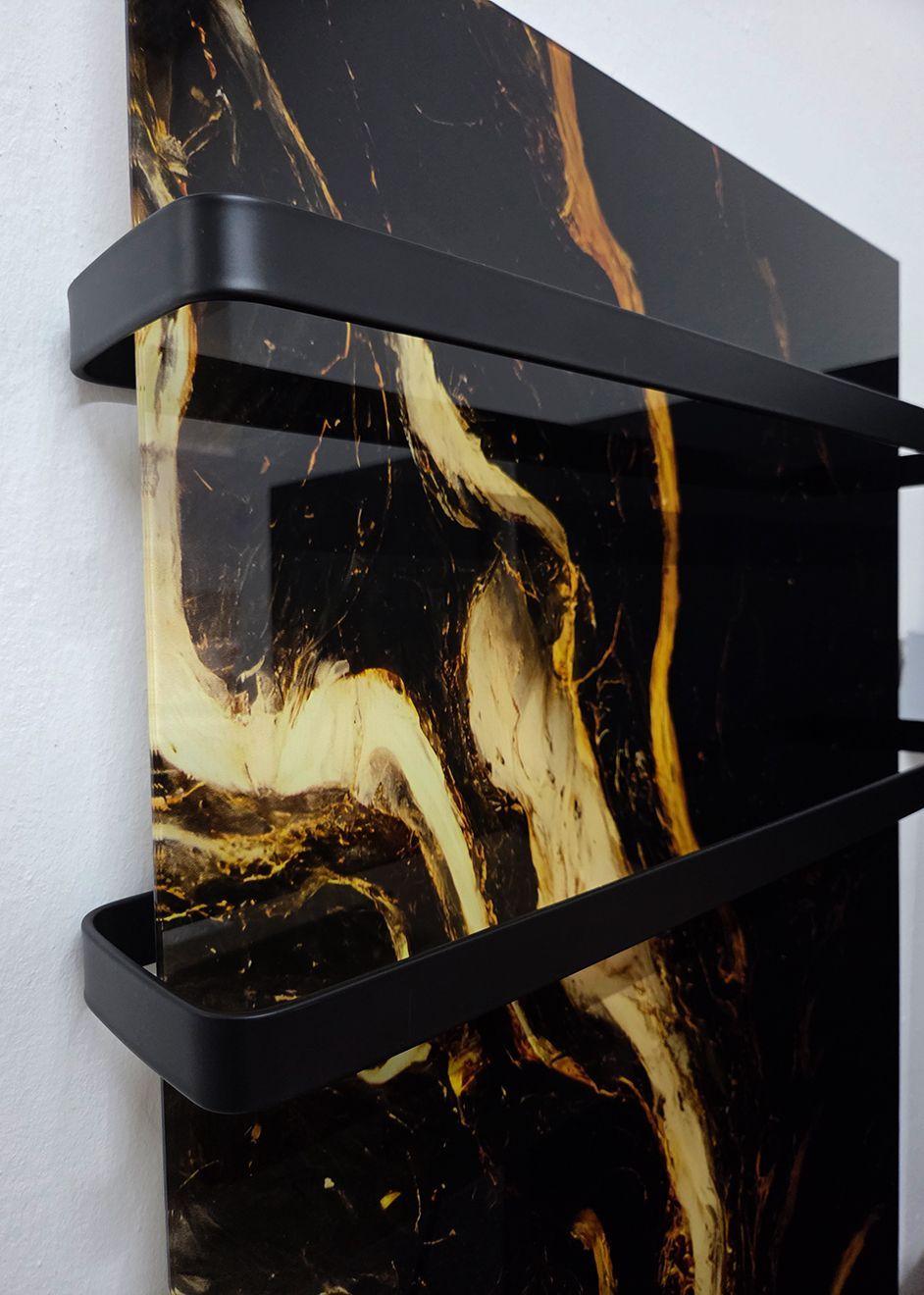 Infrarotheizung Glasheizung Handtuchstange