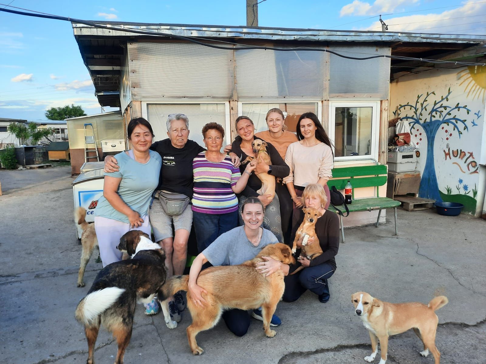 Hopehunter Team gemeinsam in Burgas