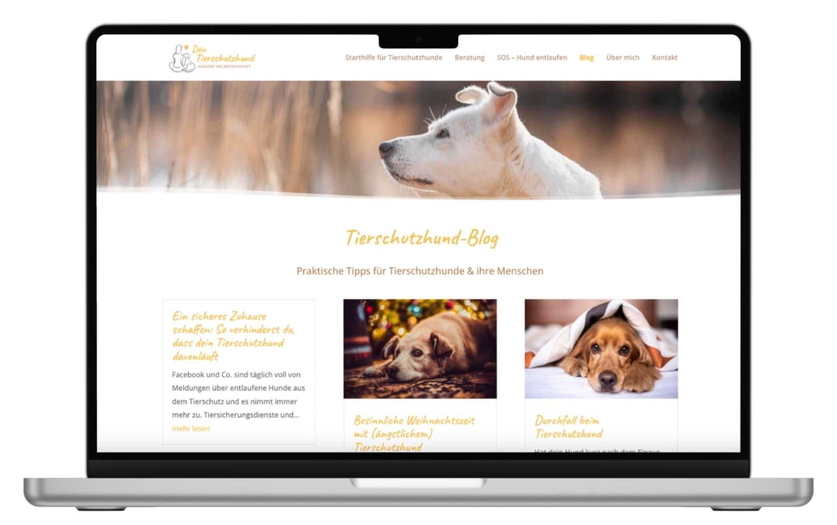 Screenshot von tierschutz-blog.de