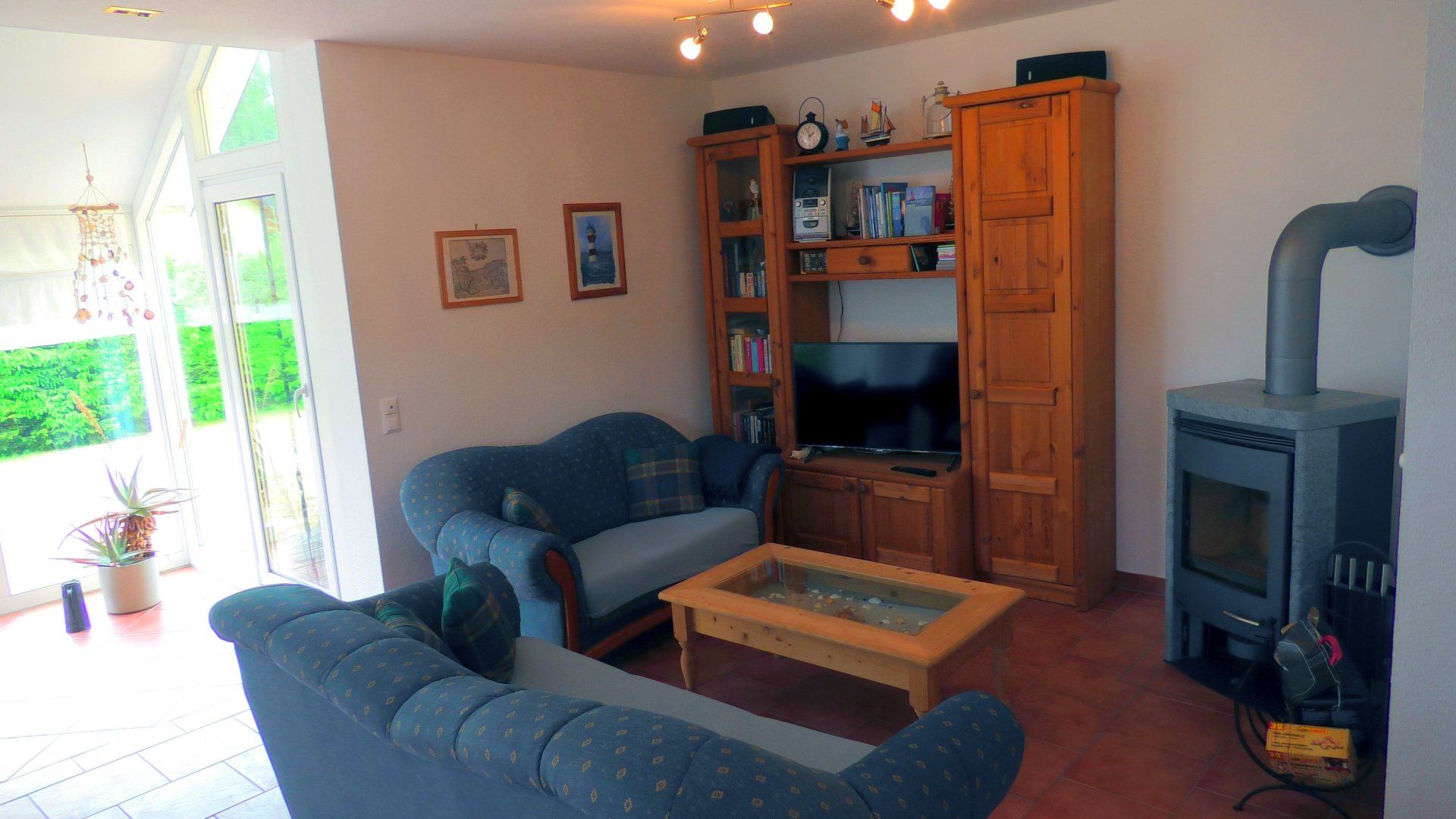 FH Vineeta -FeWo Undine Wohnzimmer