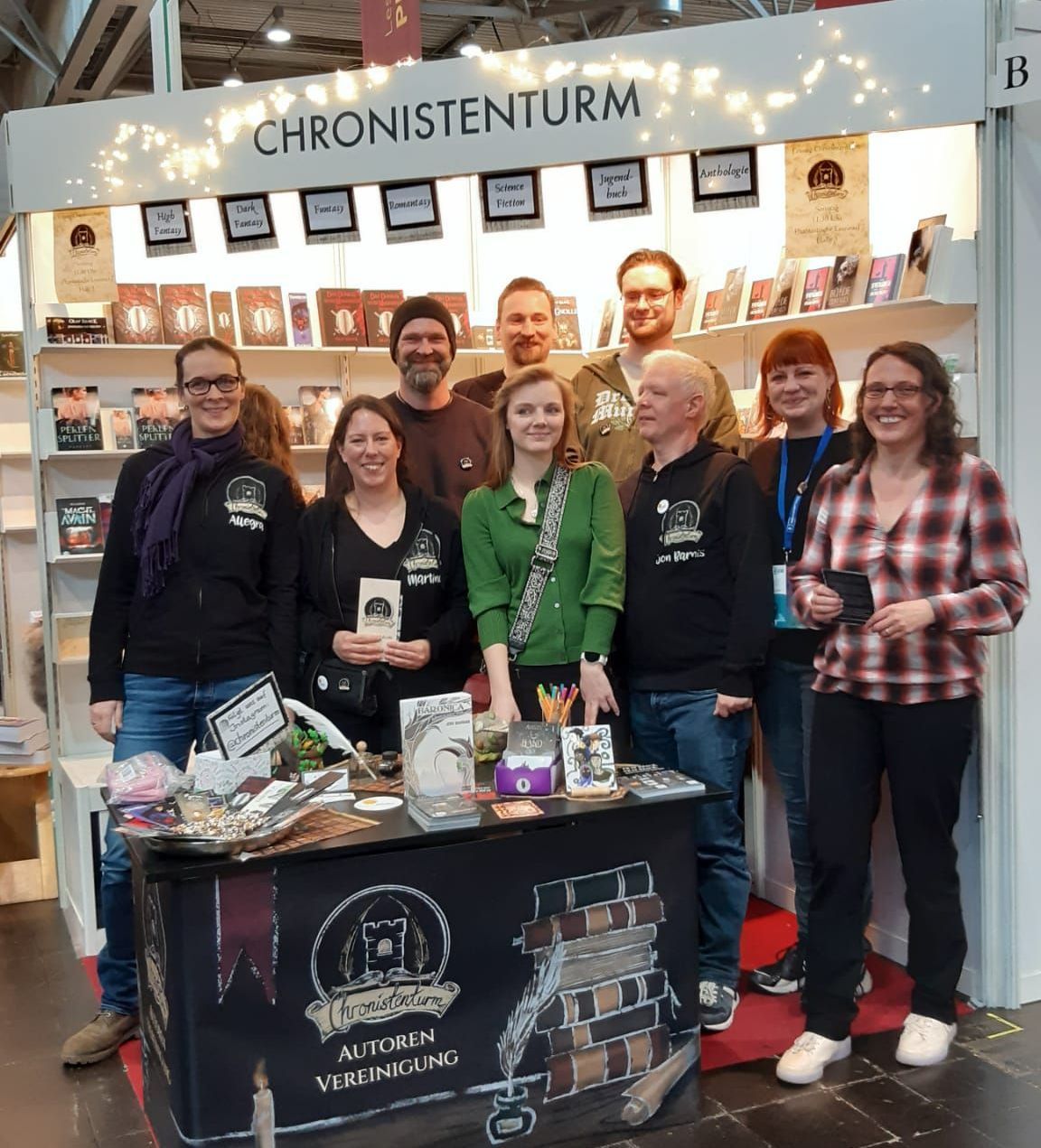 Der Chronistentur vereint auf der Leipziger Buchmesse 2023