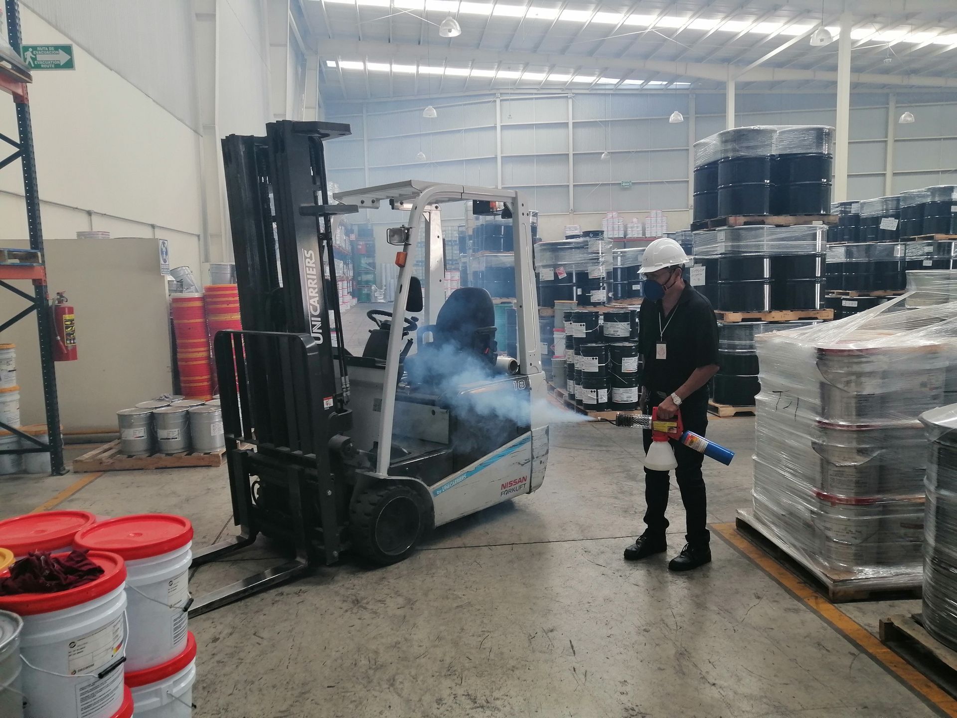 CONTROL SANITARIO A LA INDUSTRIA, CERTIFICADOS, HOJAS DE CONTROL,