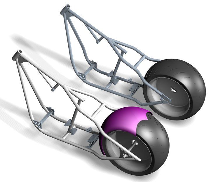 Custom Harley Davidson Rigid Frame