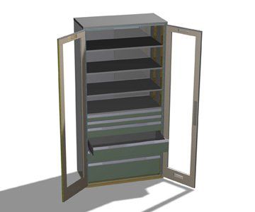 Royal Ontario Museum Display Cabinets