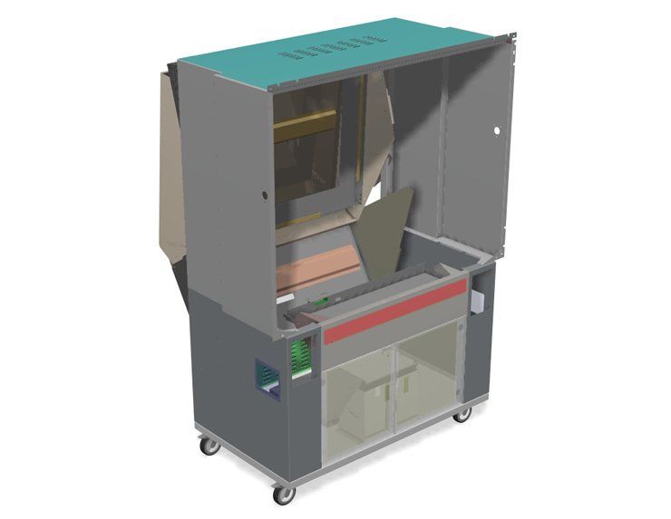 Rear Projection Smart Board Cabinet