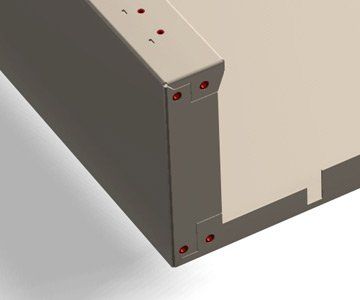 Rear Projection Smart Board Cabinet