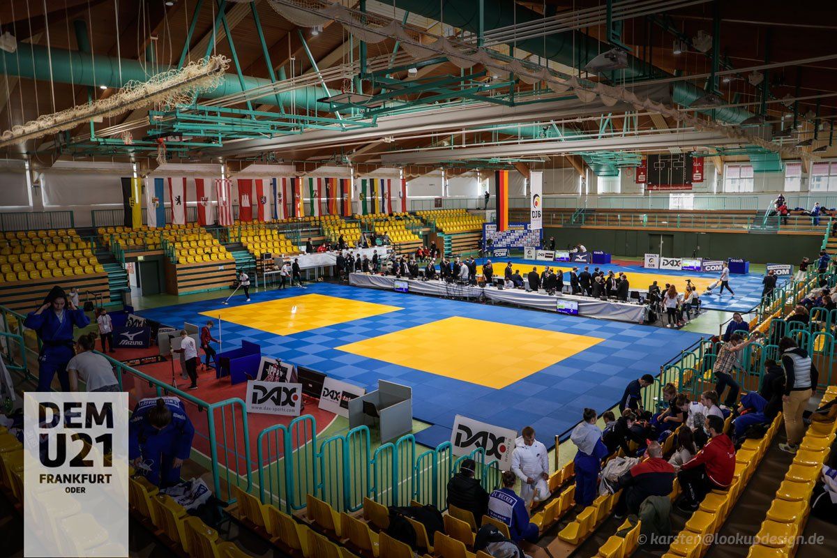 Die Sporthalle in Frankfurt/Oder