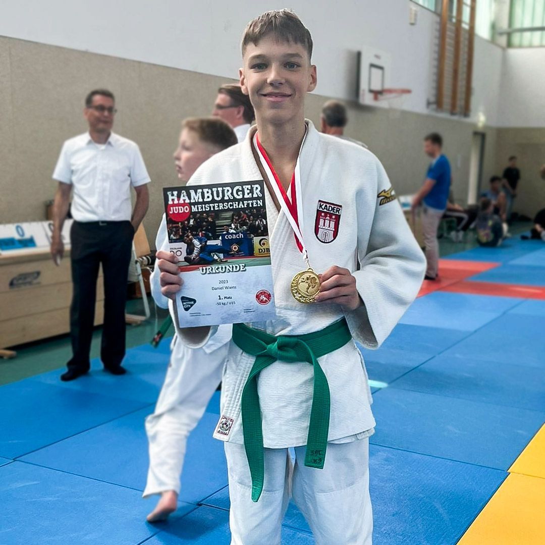 Daniel Wiens - Hamburger Meister U15 bis 50 kg