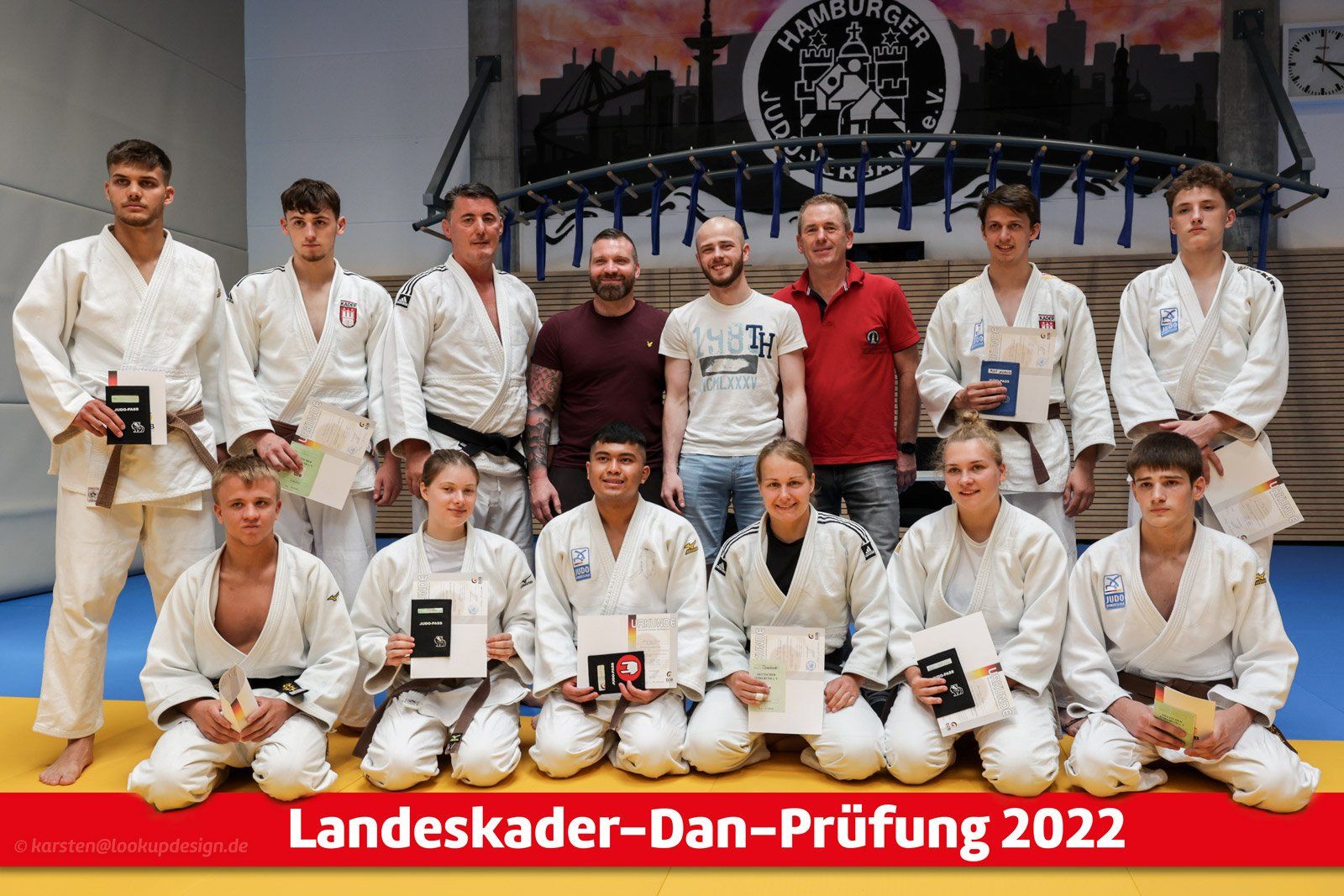 Dan Prüfung im Landeskader